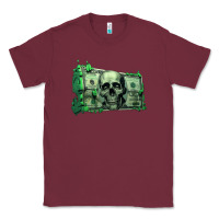 Burgundy money Classic Tee - Unal Design
