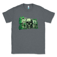 Charcoal Heather money Classic Tee - Unal Design