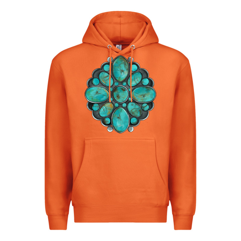 Turquoise Gemstone Premium Hoodie by Artiststas | Teevron