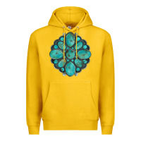 Lemon turquoise gemstone Premium Hoodie - Artiststas