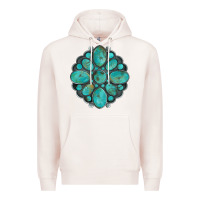Pale Pink turquoise gemstone Premium Hoodie - Artiststas