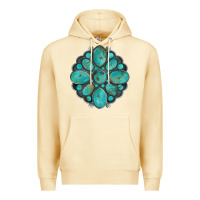 Pina Colada turquoise gemstone Premium Hoodie - Artiststas