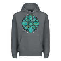 Rock turquoise gemstone Premium Hoodie - Artiststas