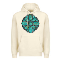 Sandshell turquoise gemstone Premium Hoodie - Artiststas