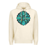 Tofu turquoise gemstone Premium Hoodie - Artiststas