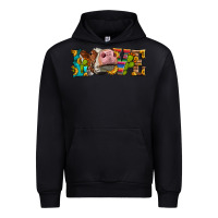 Black Western Love Simmental Cow Urban Hoodie - LillyAllenDesigns