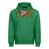 Emerald Western Love Simmental Cow Urban Hoodie - LillyAllenDesigns