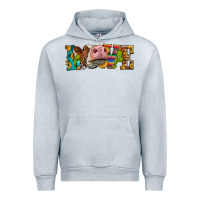 Heather Grey Western Love Simmental Cow Urban Hoodie - LillyAllenDesigns