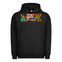 Pigment Black Western Love Simmental Cow Urban Hoodie - LillyAllenDesigns
