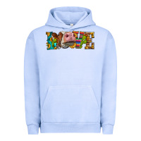 Pigment Grape Ice Western Love Simmental Cow Urban Hoodie - LillyAllenDesigns