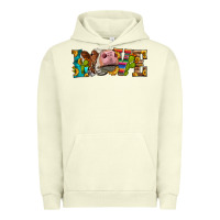 Pigment Pistachio Western Love Simmental Cow Urban Hoodie - LillyAllenDesigns