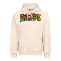 Sandshell Western Love Simmental Cow Urban Hoodie - LillyAllenDesigns
