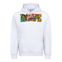 White Western Love Simmental Cow Urban Hoodie - LillyAllenDesigns