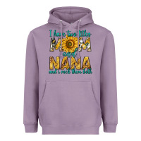 Lavender i have two titles mom and nana and i rock them bot Heavyweight Hoodie - texasbilliewilder