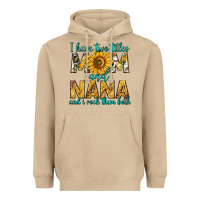 Mushroom i have two titles mom and nana and i rock them bot Heavyweight Hoodie - texasbilliewilder