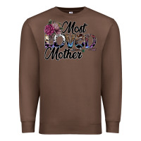 Chestnut most loved mother Premium Sweatshirt - SublimationCraftShop