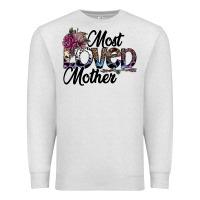 Oatmeal Heather most loved mother Premium Sweatshirt - SublimationCraftShop