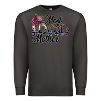 Smoke most loved mother Premium Sweatshirt - SublimationCraftShop