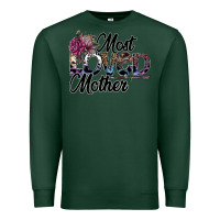 Sports Green most loved mother Premium Sweatshirt - SublimationCraftShop