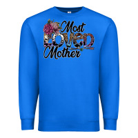 True Royal most loved mother Premium Sweatshirt - SublimationCraftShop