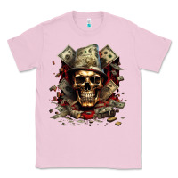 Bubblegum Pink bad money Classic Tee - Unal Design