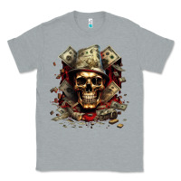 Heather Grey bad money Classic Tee - Unal Design