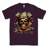 Plum bad money Classic Tee - Unal Design