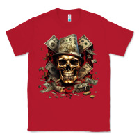 Red bad money Classic Tee - Unal Design