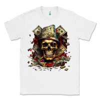 White bad money Classic Tee - Unal Design