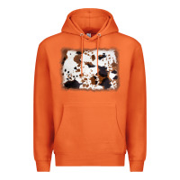 Carrot cowhide background Premium Hoodie - AdoDesignShop