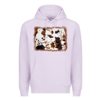 Lilac cowhide background Premium Hoodie - AdoDesignShop