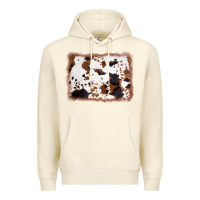 Sandshell cowhide background Premium Hoodie - AdoDesignShop