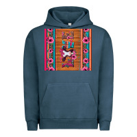 Pigment Midnight Navy love baby calf valentine's day Urban Hoodie - Jasminsmagicworld