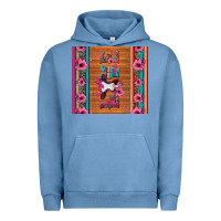Pigment Pebble Blue love baby calf valentine's day Urban Hoodie - Jasminsmagicworld