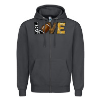 Smoke football love Zipper Hoodie - RanaPortraitStore