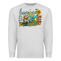 Dove Grey living on lake time Premium Sweatshirt - HRA Design Shop