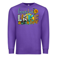 Purple living on lake time Premium Sweatshirt - HRA Design Shop