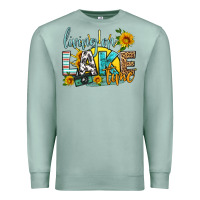 Seafoam living on lake time Premium Sweatshirt - HRA Design Shop