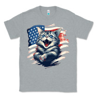 Heather Grey cat1 Classic Tee - Unal Design