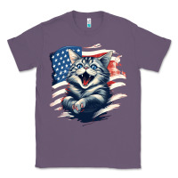 Lavender cat1 Classic Tee - Unal Design