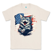 Natural cat1 Classic Tee - Unal Design