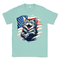 Seafoam cat1 Classic Tee - Unal Design