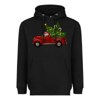 Black christmas trees with truck Heavyweight Hoodie - RanaPortraitStore