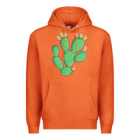 Carrot texas prickly pear cactus Premium Hoodie - Artiststas