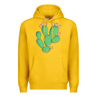 Lemon texas prickly pear cactus Premium Hoodie - Artiststas