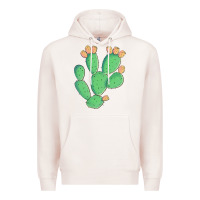 Pale Pink texas prickly pear cactus Premium Hoodie - Artiststas