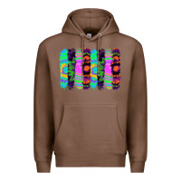 Chestnut tie dye brushstrokes Premium Hoodie - RanaPortraitStore