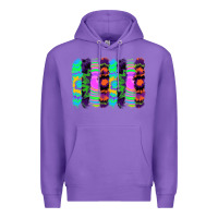 Purple tie dye brushstrokes Premium Hoodie - RanaPortraitStore