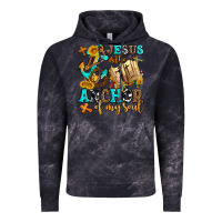 Cloud Black jesus is the anchor of my soul Vintage Hoodie - AdoDesignShop