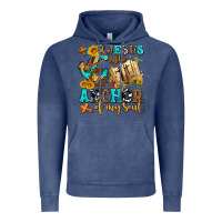 Vintage Denim jesus is the anchor of my soul Vintage Hoodie - AdoDesignShop